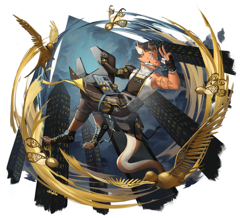 commission for @koboldofdefence (twt)